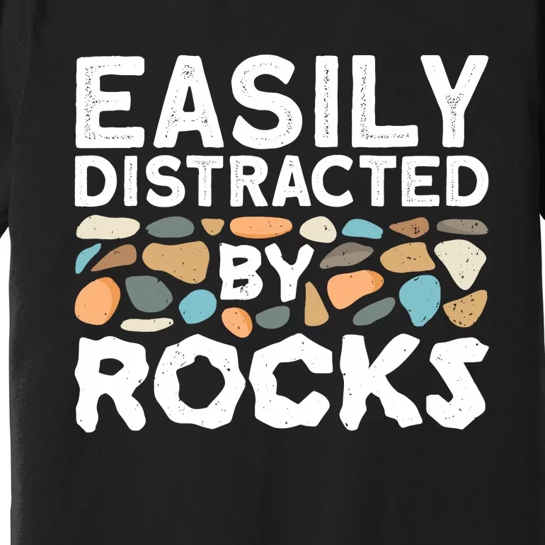 Rock Collector Geologist Rock Hound Geology Premium T-Shirt