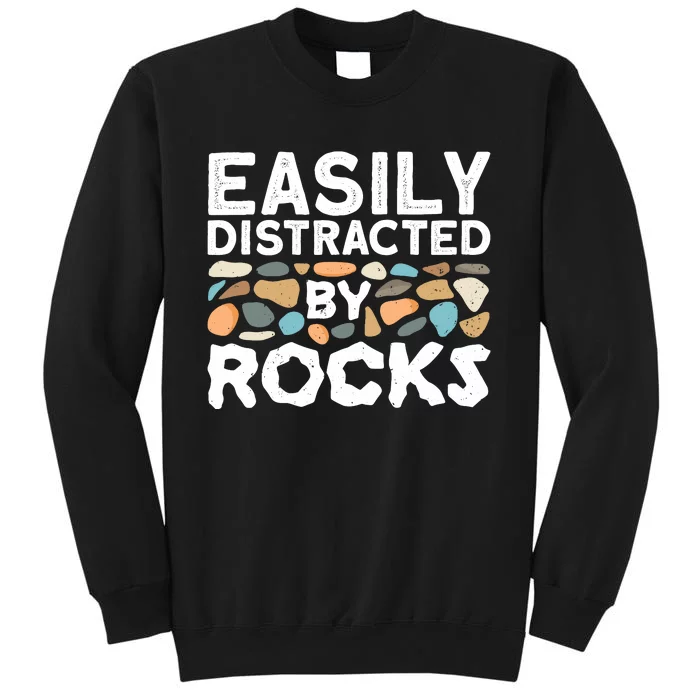 Rock Collector Geologist Rock Hound Geology Tall Sweatshirt