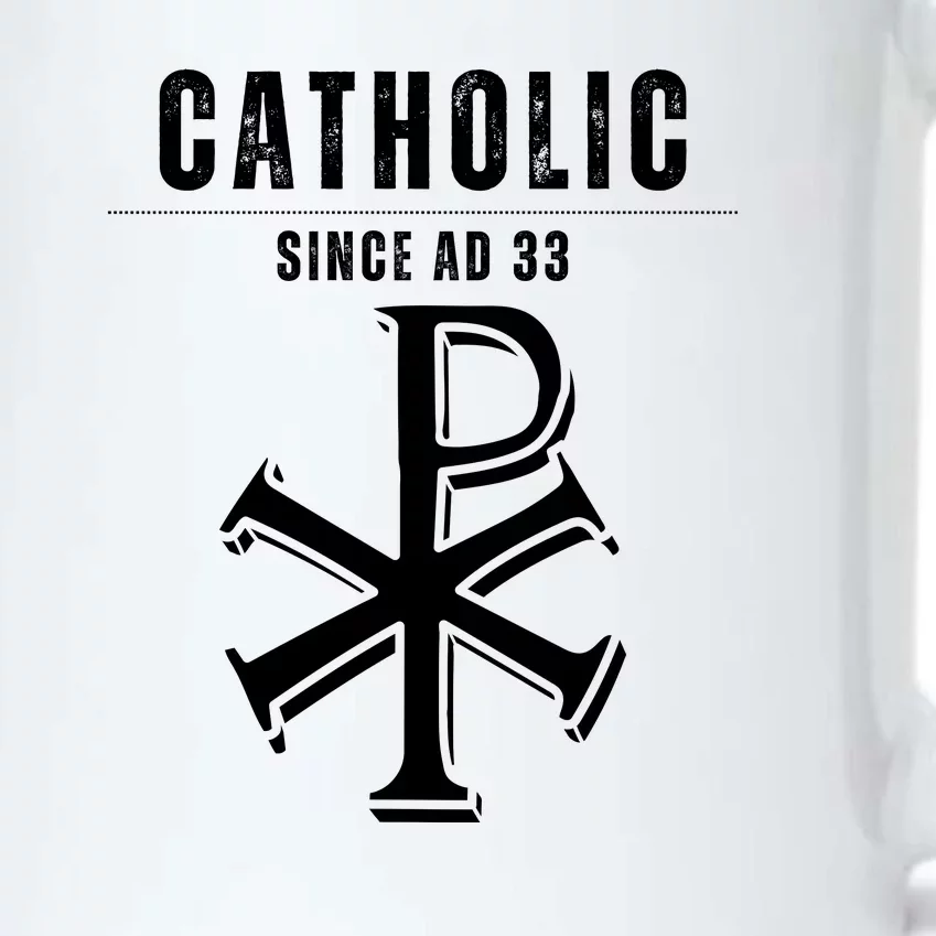 Roman Catholic Gift Since AD 33 Black Color Changing Mug