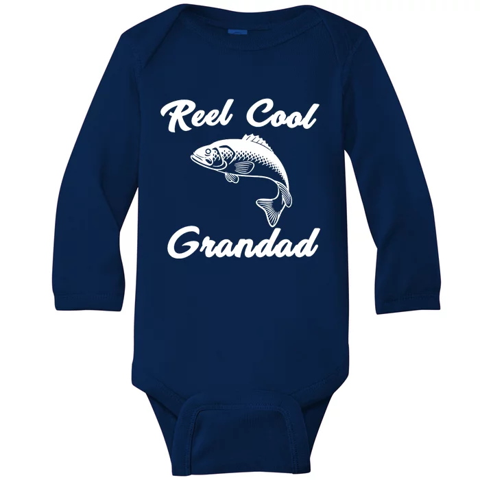 Reel Cool Grandad Baby Long Sleeve Bodysuit