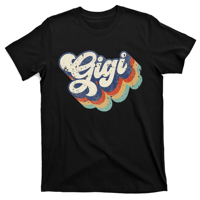 Retro Cute Gigi for Grandma Best Gigi Ever Mother's Day T-Shirt