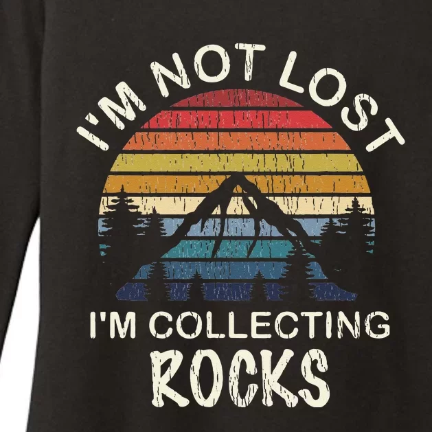 Rock Collecting Geologist Gifts Rock Collector Womens CVC Long Sleeve Shirt