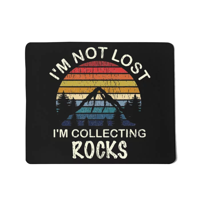 Rock Collecting Geologist Gifts Rock Collector Mousepad