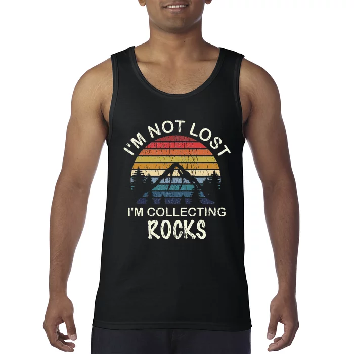 Rock Collecting Geologist Gifts Rock Collector Tank Top