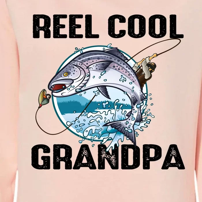 Reel Cool Grandpa Womens California Wash Sweatshirt