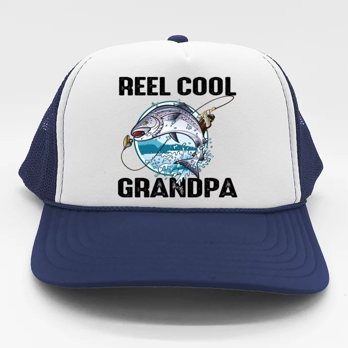 Reel Cool Grandpa Trucker Hat