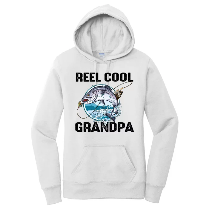 Reel Cool Grandpa Women's Pullover Hoodie