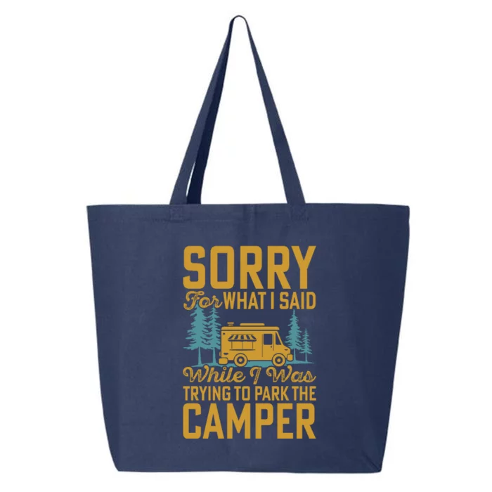 RV Camping I Was Trying To Park The Camper Holiday Gift 25L Jumbo Tote