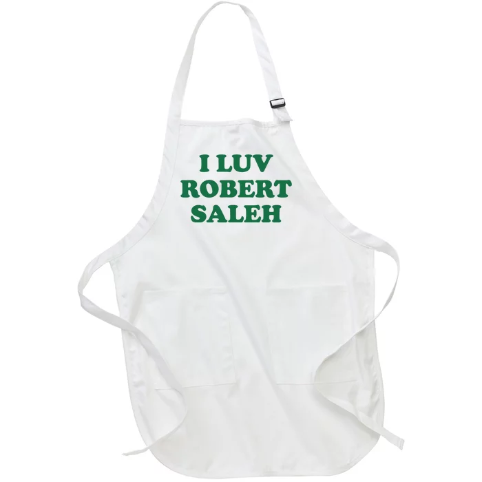 Ryan Clark I Luv Robert Saleh Full-Length Apron With Pocket