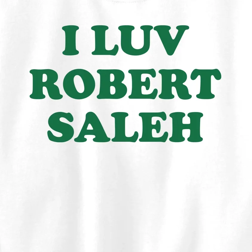 Ryan Clark I Luv Robert Saleh Kids Sweatshirt