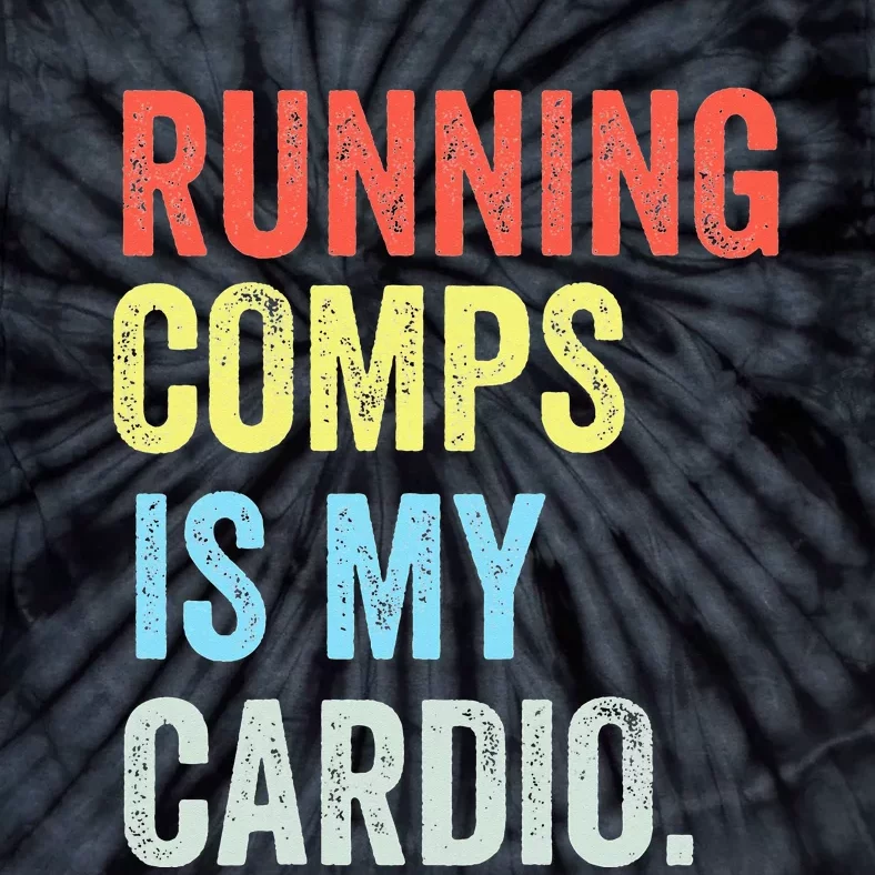 Running Comps Is My Cardio retro Realtor Apparel Tie-Dye T-Shirt