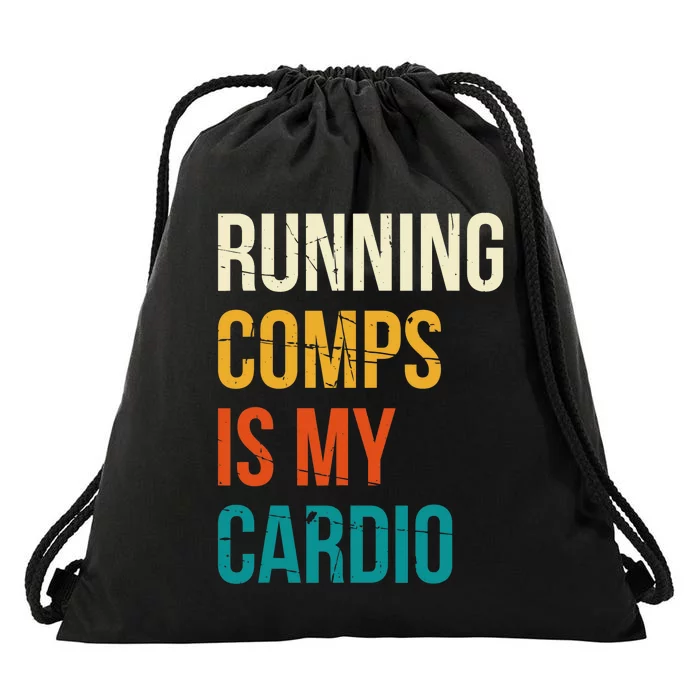 Running Comps Is My Cardio Realtor Real Estate Drawstring Bag