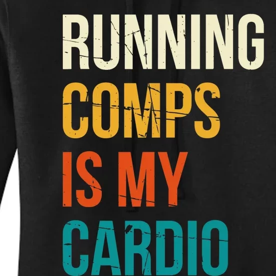 Running Comps Is My Cardio Realtor Real Estate Women's Pullover Hoodie