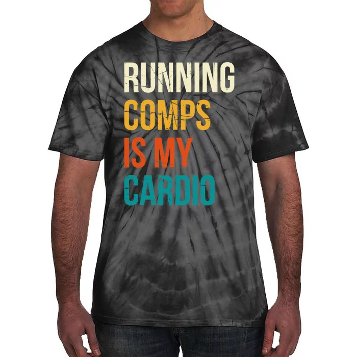 Running Comps Is My Cardio Realtor Real Estate Tie-Dye T-Shirt