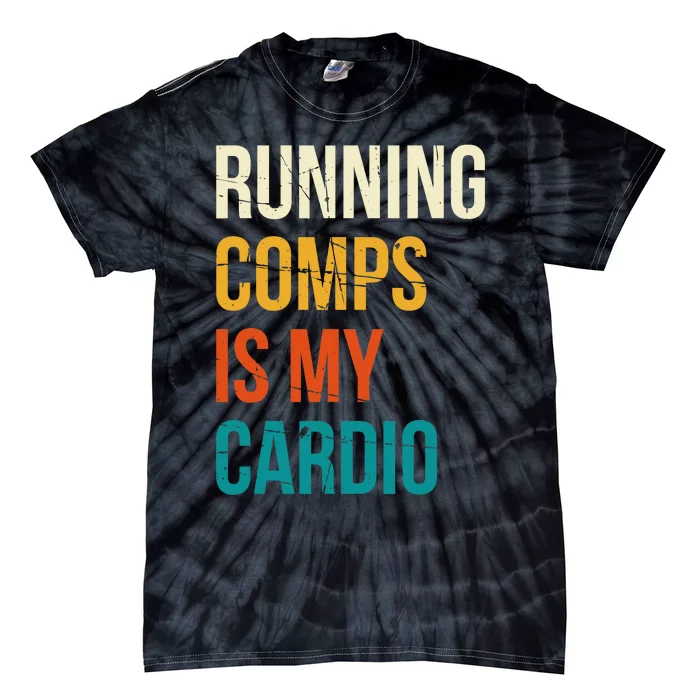 Running Comps Is My Cardio Realtor Real Estate Tie-Dye T-Shirt