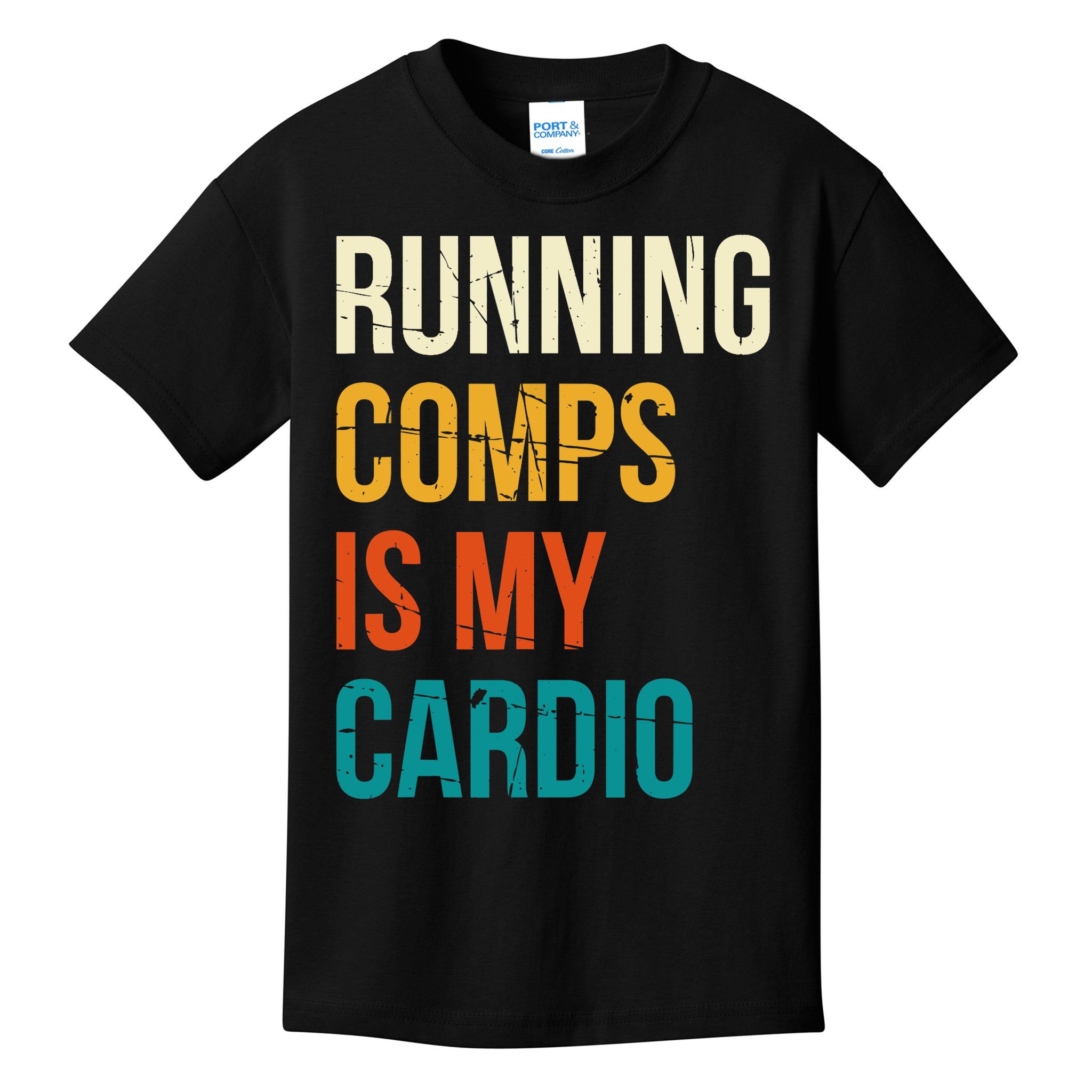 Running Late Is My Cardio Funny Saying Sports Always Late T-Shirt - Running  Late Is My Cardio - T-Shirt