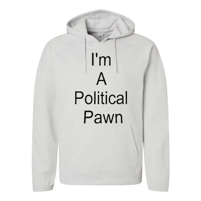 Robert Crimo Jr I’M A Political Pawn Performance Fleece Hoodie