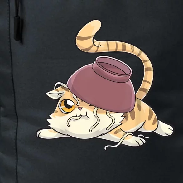 Ramen Cat Kawaii Anime Japanese Funny Daily Commute Backpack