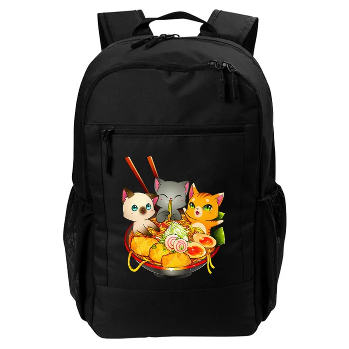 Ramen Cat Kawaii Neko Anime Otaku Cats Japanese Noodles Gift Daily Commute Backpack