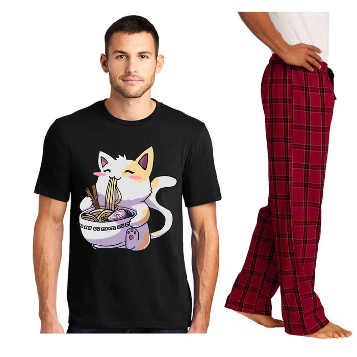 Ramen Cat Kawaii Anime Japanese Kawaii Neko Pajama Set