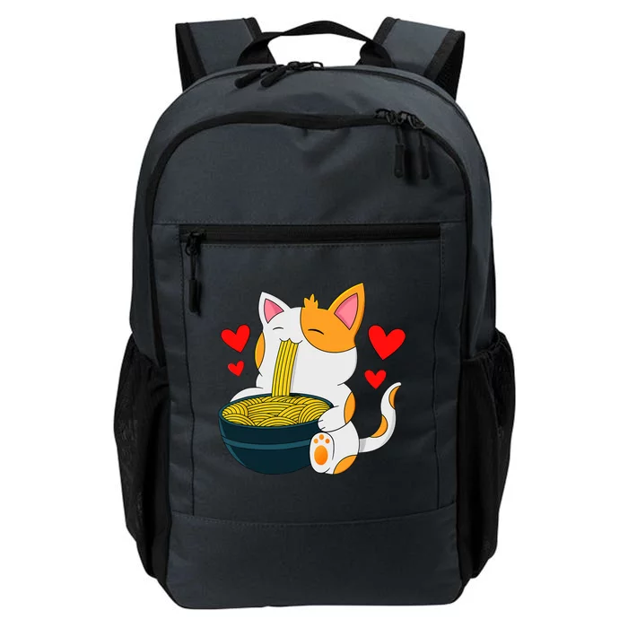 Ramen Cat Kawaii Anime Japanese Kawaii Cat Valentines Day Daily Commute Backpack