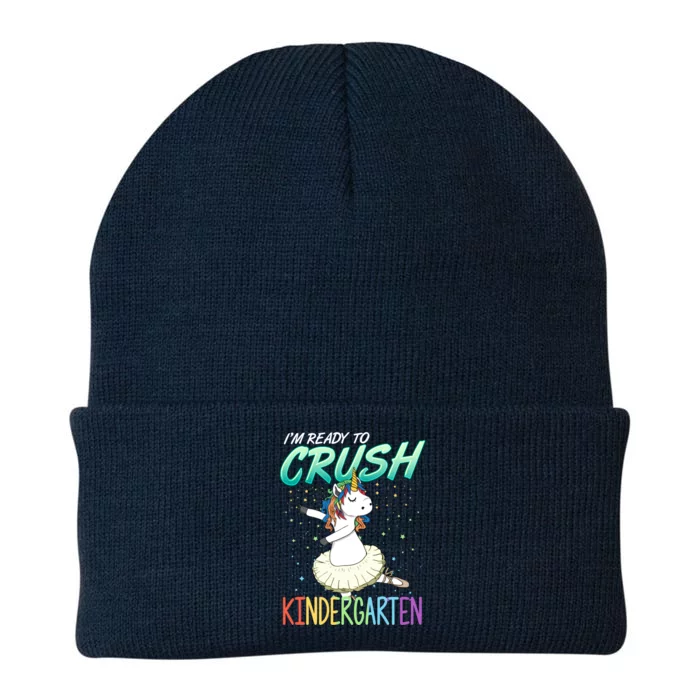 Ready Crush Kindergarten Teacher Gift Unicorn Ballet Knit Cap Winter Beanie