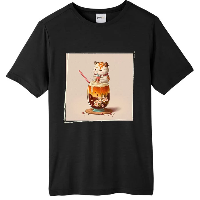 Ra Cat Kawaii Anime Japanese Kawaii Neko ChromaSoft Performance T-Shirt