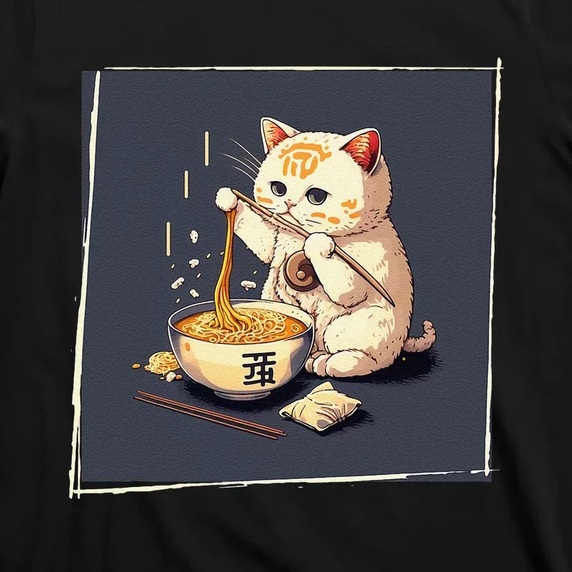 Ra Cat Kawaii Anime Japanese Kawaii Neko T-Shirt