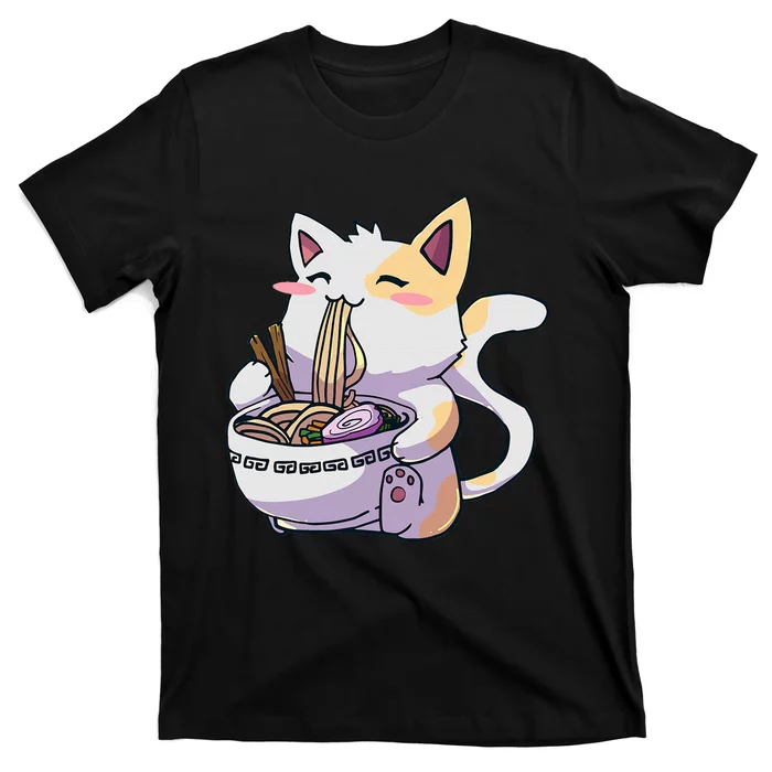 Ra Cat Kawaii Anime Japanese Kawaii Neko T-Shirt