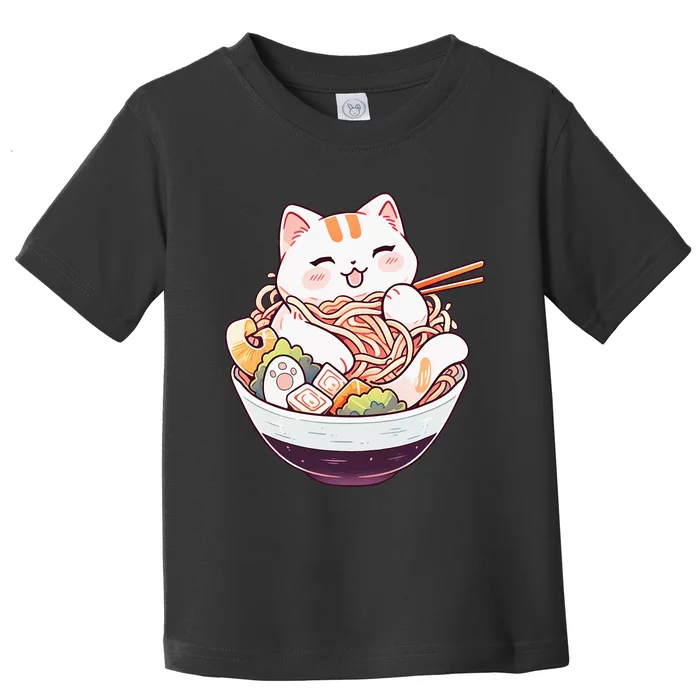 Ra Cat Kawaii Neko Cute Anime Toddler T-Shirt