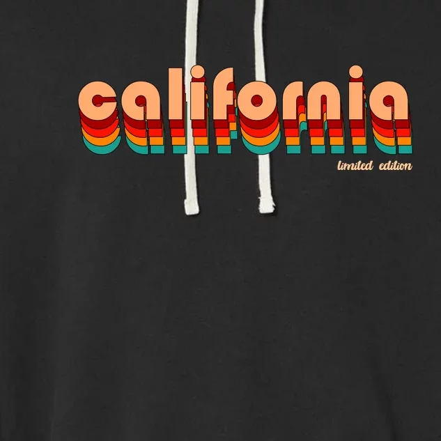 Retro California Limited Edition Logo Garment-Dyed Fleece Hoodie