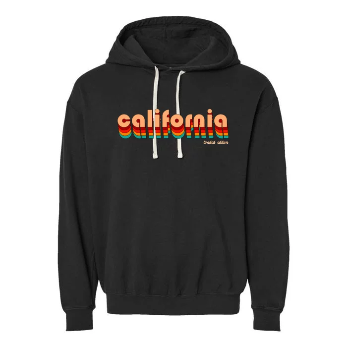 Retro California Limited Edition Logo Garment-Dyed Fleece Hoodie