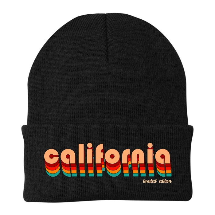 Retro California Limited Edition Logo Knit Cap Winter Beanie