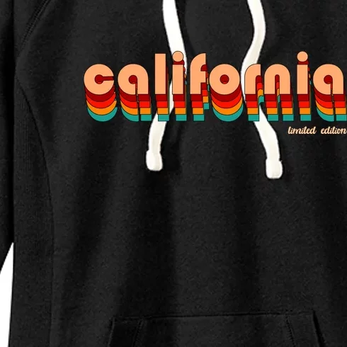 Retro California Limited Edition Logo Women's Fleece Hoodie