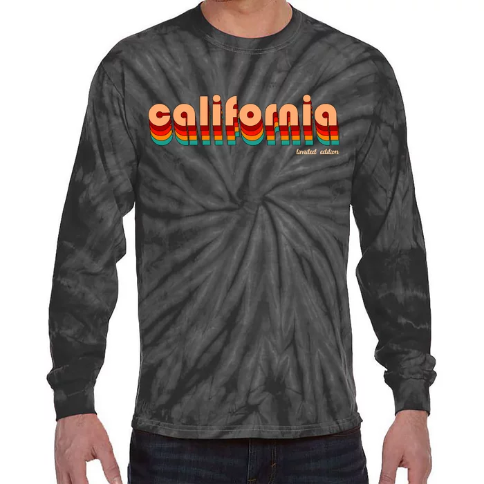 Retro California Limited Edition Logo Tie-Dye Long Sleeve Shirt