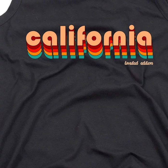 Retro California Limited Edition Logo Tank Top