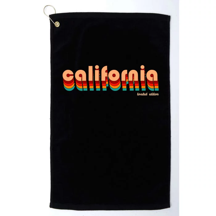 Retro California Limited Edition Logo Platinum Collection Golf Towel