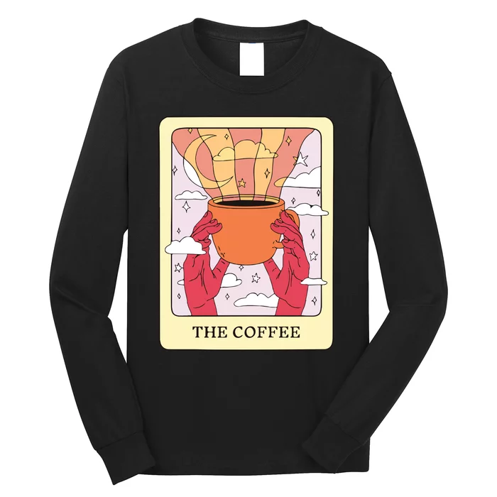 Retro Coffee Lover Funny Coffee Long Sleeve Shirt