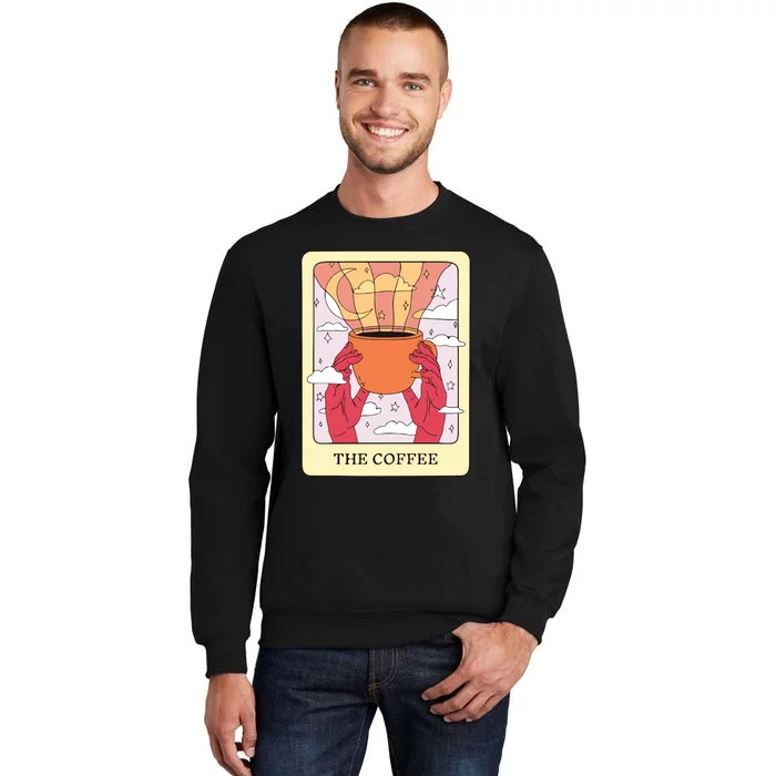 Retro Coffee Lover Funny Coffee Tall Sweatshirt