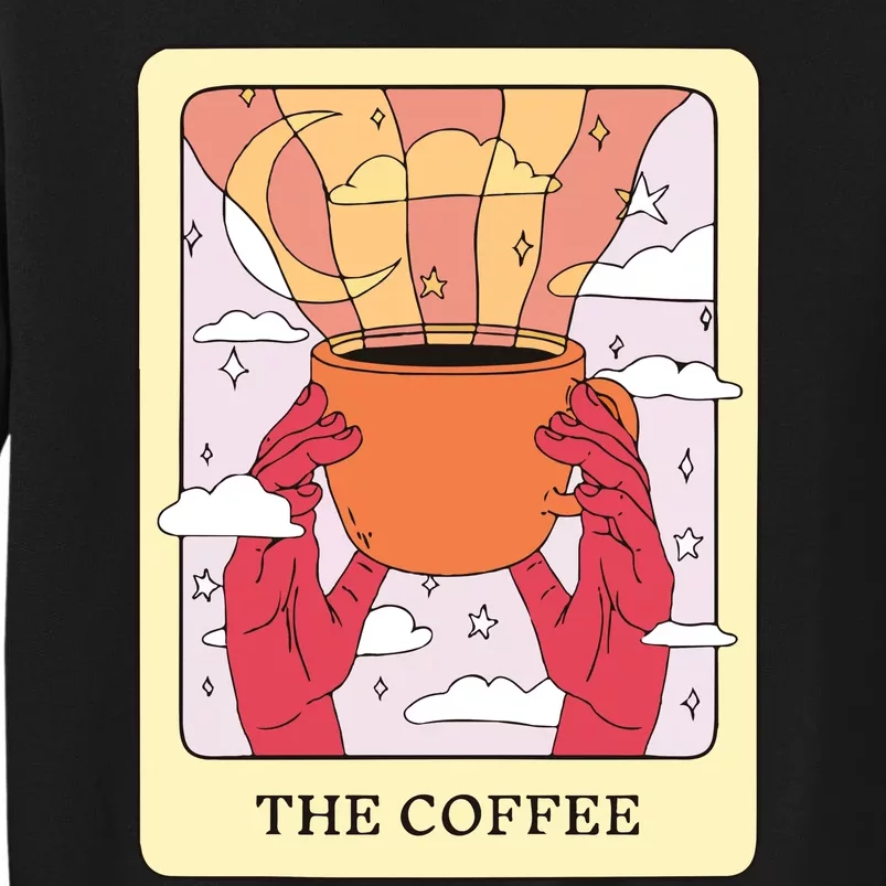 Retro Coffee Lover Funny Coffee Tall Sweatshirt