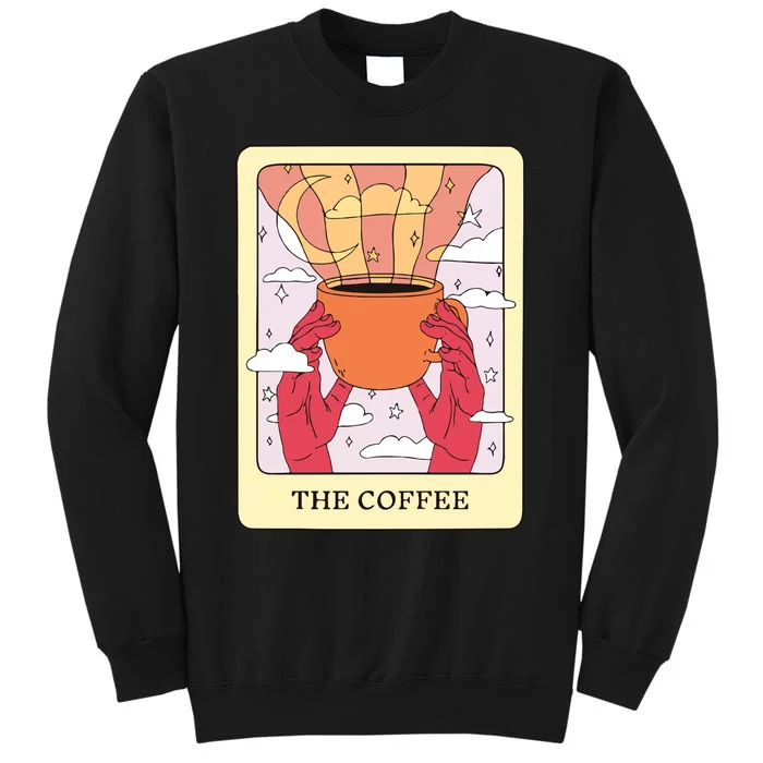 Retro Coffee Lover Funny Coffee Tall Sweatshirt