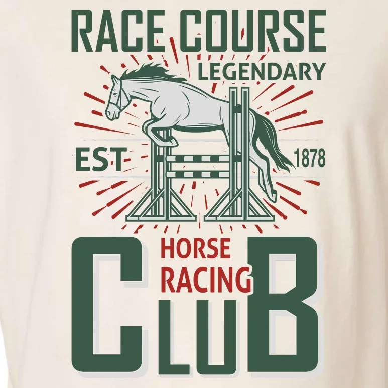 Race Course Legendary Horse Racing Club Garment-Dyed Women's Muscle Tee