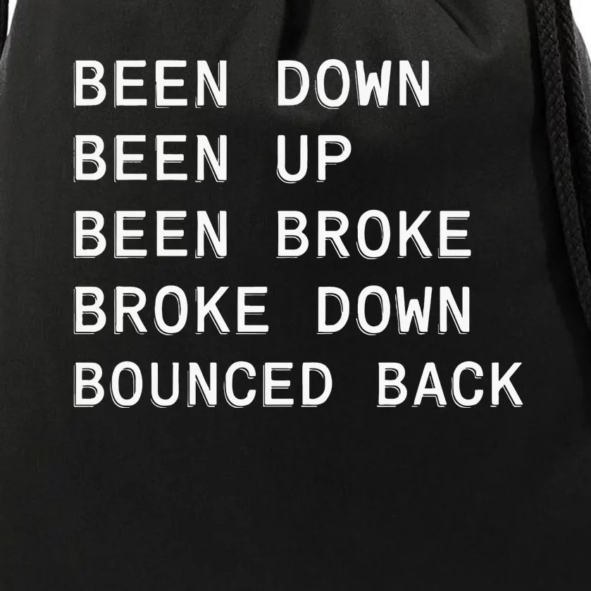 Renaissance Cozy Lyrics Been Down Drawstring Bag