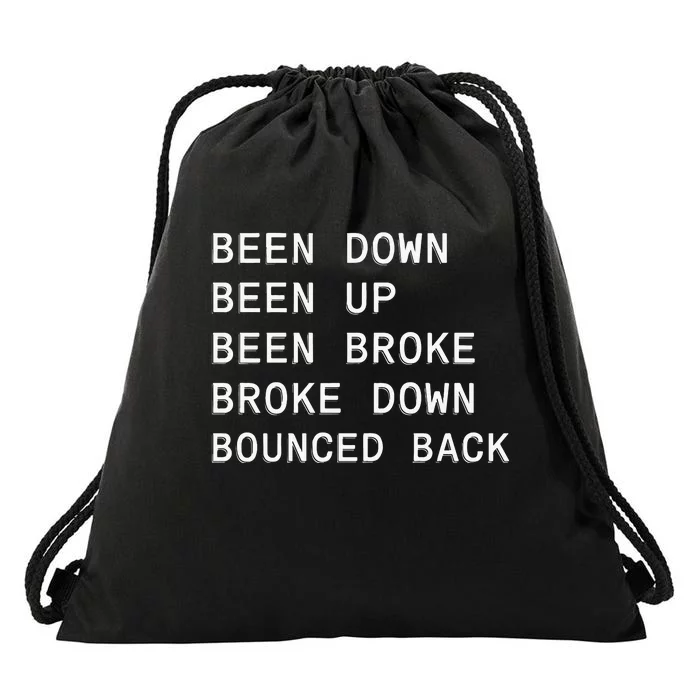 Renaissance Cozy Lyrics Been Down Drawstring Bag