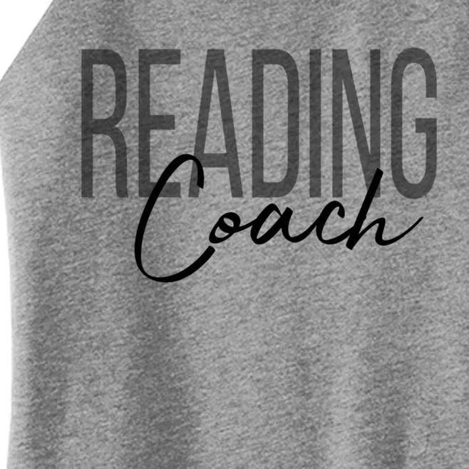 Reading Coach Literacy Coach Teacher Gift Women’s Perfect Tri Rocker Tank