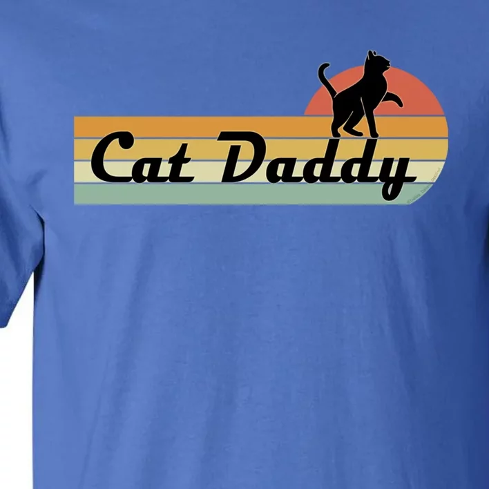 Retro Cat Lovers Cat Daddy Tall T-Shirt