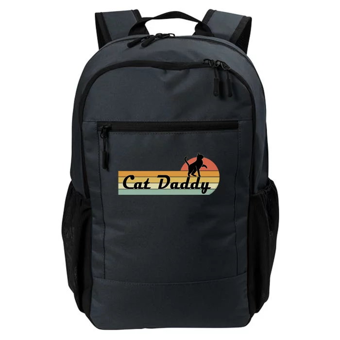 Retro Cat Lovers Cat Daddy Daily Commute Backpack