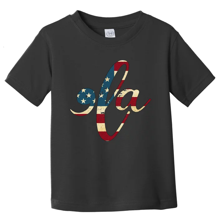 Retro Comma La Kamala Harris 2024 Gift Toddler T-Shirt