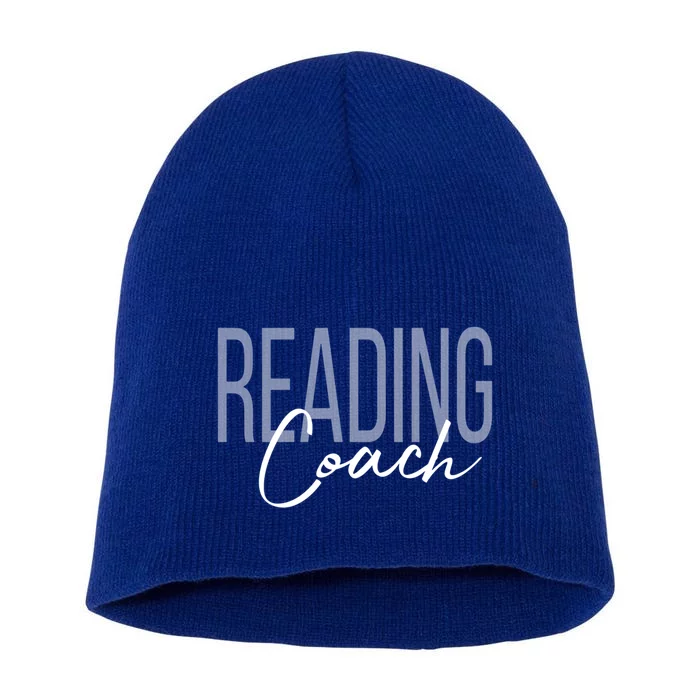 Reading Coach Literacy Coach Teacher Meaningful Gift Short Acrylic Beanie