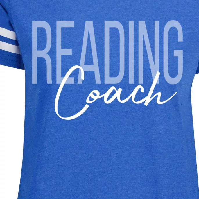 Reading Coach Literacy Coach Teacher Meaningful Gift Enza Ladies Jersey Football T-Shirt